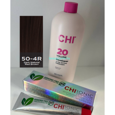 Крем-краска для волос CHI Ionic Permanent Shine Hair Color 50-4N 85 г