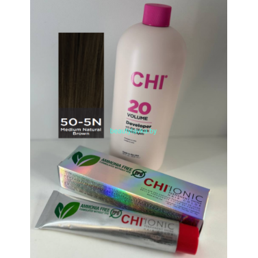 Крем-краска для волос CHI Ionic Permanent Shine Hair Color 50-5N 85 г