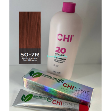 Крем-краска для волос CHI Ionic Permanent Shine Hair Color 50-7R 85 г