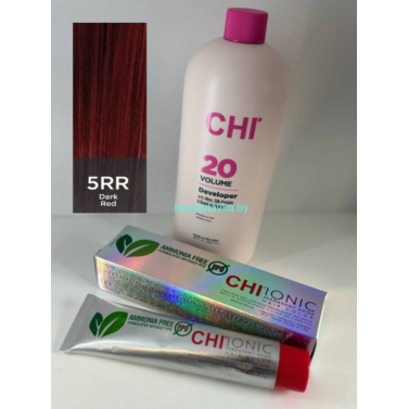 Крем-краска для волос CHI Ionic Permanent Shine Hair Color 5RR 85 г