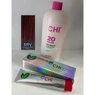 Крем-краска для волос CHI Ionic Permanent Shine Hair Color 5RV 85 г