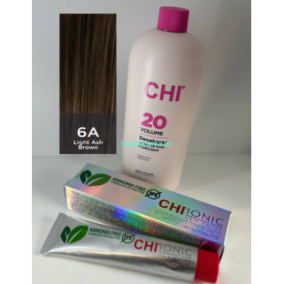 Крем-краска для волос CHI Ionic Permanent Shine Hair Color 6A 85 г