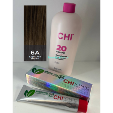 Крем-краска для волос CHI Ionic Permanent Shine Hair Color 6A 85 г