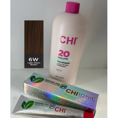 Крем-краска для волос CHI Ionic Permanent Shine Hair Color 6W 85 г