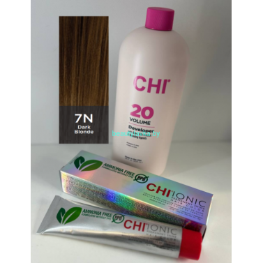 Крем-краска для волос CHI Ionic Permanent Shine Hair Color 7N 85 г
