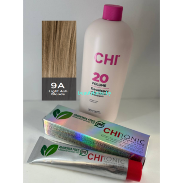 Крем-краска для волос CHI Ionic Permanent Shine Hair Color 9A 85 г
