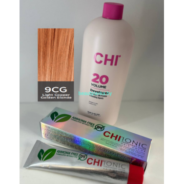 Крем-краска для волос CHI Ionic Permanent Shine Hair Color 9CG 85 г