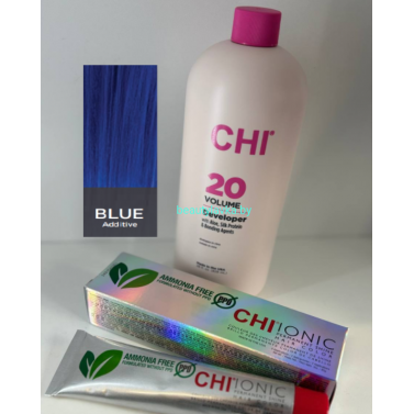 Крем-краска для волос CHI Ionic Permanent Shine Hair Color Blue Additive 85 г