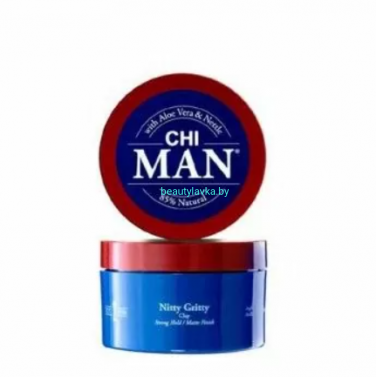 Матовая глина для укладки Chi Man Nitty Gritty Hair Clay 85 гр СНЯТА С ПРОИЗВОДСТВА!