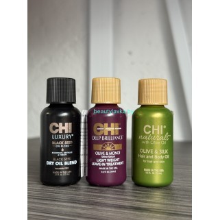 Набор сыворотки масло Chi black seed + Brilliance + olive по 15 мл