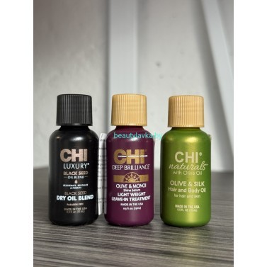 Набор сыворотки масло Chi black seed + Brilliance + olive по 15 мл