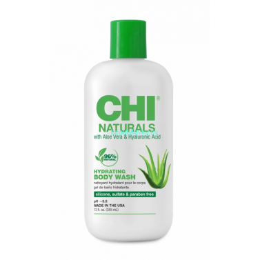 Гель для душа CHI NATURALS with ALOE VERA Hydrating Body Wash 355 мл