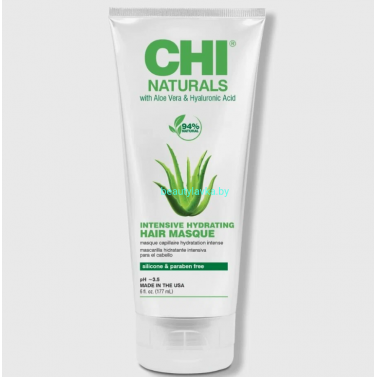 Увлажняющая маска для волос CHI NATURALS with ALOE VERA Intensive Hydrating Hair Masque 177 мл
