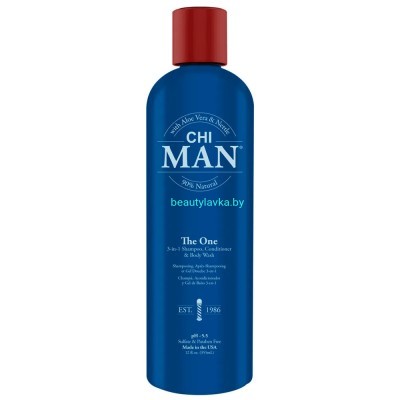 Шампунь,кондиционер и гель для душа CHI MAN THE ONE  3-in-1 355 мл