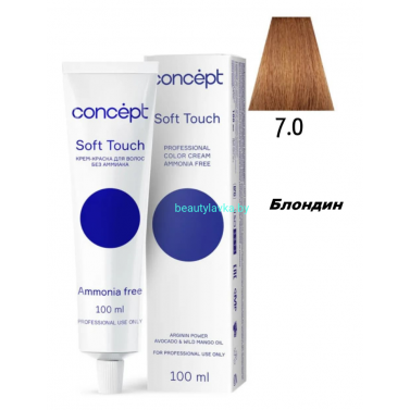 Краска Concept Soft Touch 7.0 блондин 100 мл