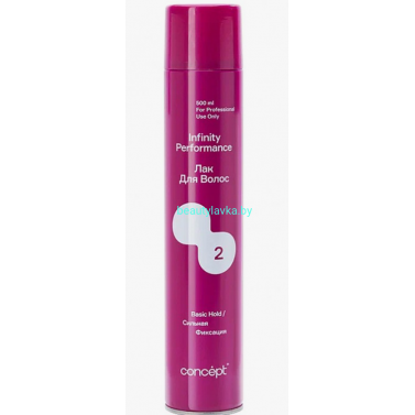 Лак Concept Infinity Performance сильной (2) фиксации 500 мл