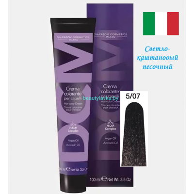 Краска DCM 5.07 светло-каштановый песочный 100 мл