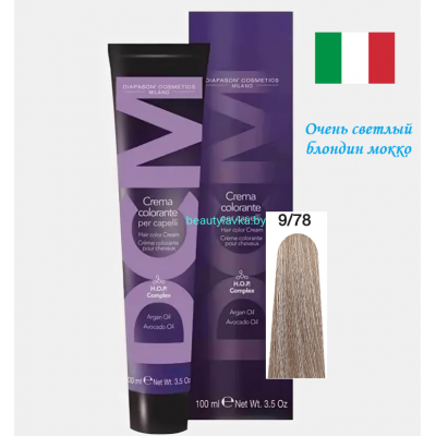Краска DCM 9.78  очень светлый блондин мокко 100 мл
