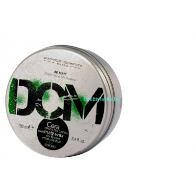 Матовый воск для волос DCM сильной фиксации 100 мл