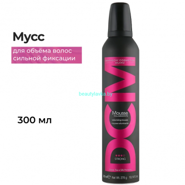 Мусс для объёма волос DCM сильной фиксации 300 мл