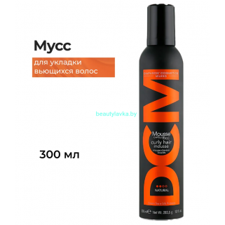 Мусс для вьющихся волос DCM натуральной фиксации 300 мл