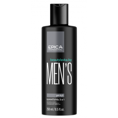Шампунь 3в1 Epika For Men 250 мл