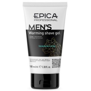 Согревающий гель Epika MEN’S для бритья 100 мл 