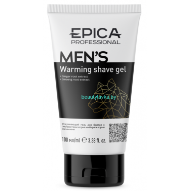 Согревающий гель Epika MEN’S для бритья 100 мл 
