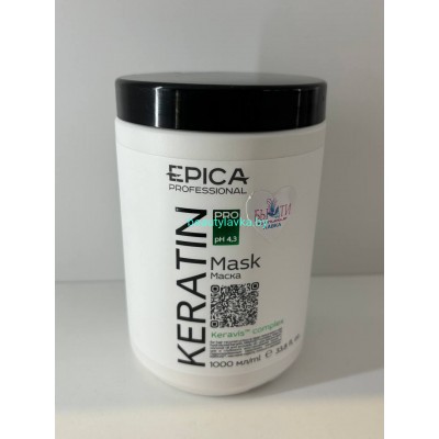 Маска для восстановления волос Epica Professional Keratin Pro 1000 мл