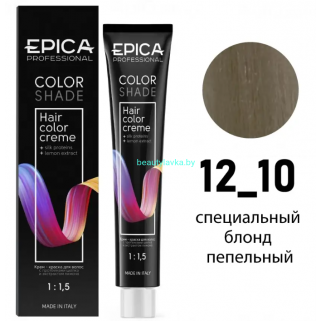 Краска Epica Colorshade 12.10 специальный блонд пепельный 100 мл