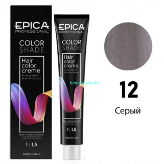 Краска Epica Colorshade 12 серый 100 мл Краска Epica Colorshade 12 серый 100 мл