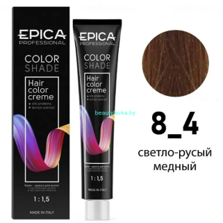 Краска Epica Colorshade 8.4 светло-русый медный 100 мл