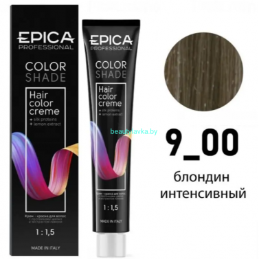 Краска Epica Colorshade 9.00 блондин интенсивный 100 мл