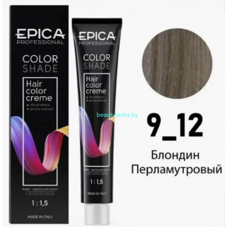 Краска Epica Colorshade 9.12 блондин перламутровый 100 мл