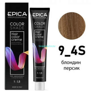 Краска Epica Colorshade 9.4S светлый блондин персик 100 мл