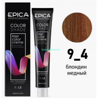 Краска Epica Colorshade 9.4 светлый блондин медный 100 мл