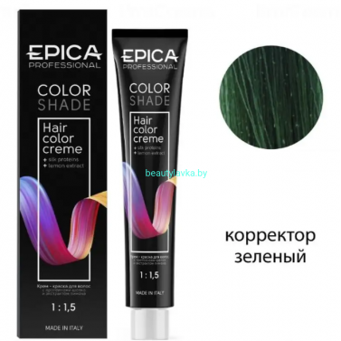 Краска Epica Colorshade корректор зеленый 100 мл																																																		
