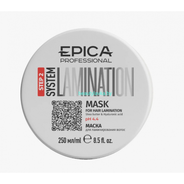 Маска Epika Lamination System ламинирования волос 250 мл