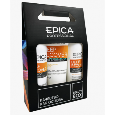 Набор Epika Deep Recover (шампунь 300мл+кондиционер 300мл+маска 250мл)