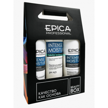 Набор Epika Intense Moisture (шампунь 300мл+кондиционер 300мл+маска 250мл)