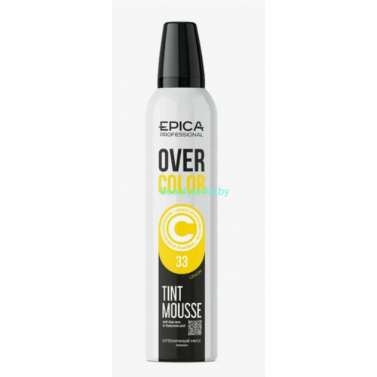 Оттеночный мусс Overcolor для волос 33 лимон 250 мл