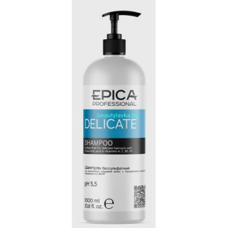 Бессульфатный шампунь Epika Delicate 1000 мл
