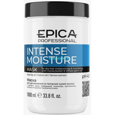 Маска Epika Intense Moisture питания сухих волос 1000 мл