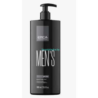 Шампунь 3в1 Epika For Men 1000 мл