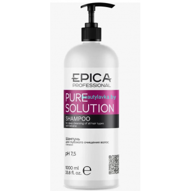 Шампунь Epika Pure Solution для глубокого очищения 1000 мл