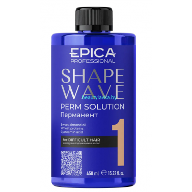 Перманент Epika Shape wave для трудноподдающихся волос 450 мл