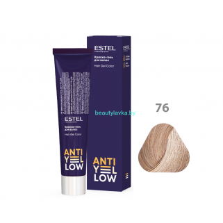 Краска-гель для волос ESTEL ANTI-YELLOW AY/76 пепельно-фиолетовый нюанс 60 мл
