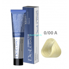 Краска-уход ESTEL De Luxe 0/00A аммиачный (Correct)