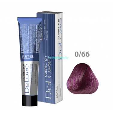 Краска-уход ESTEL De Luxe 0/66 фиолетовый (Correct)