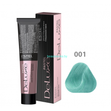 Краска-уход  для волос ESTEL DE LUXE 001 Бирюза (Пастельные тона) 60 мл